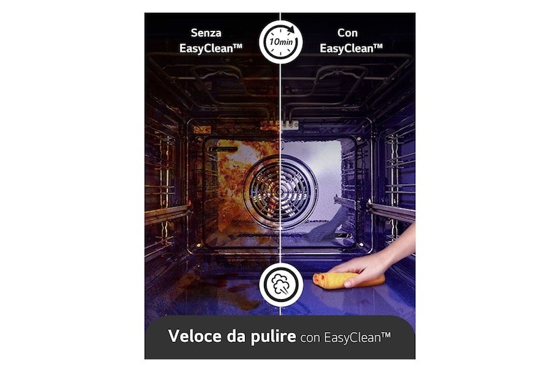 Veloce da pulire forno WSED7667M